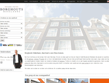 Tablet Screenshot of borghouts.nl